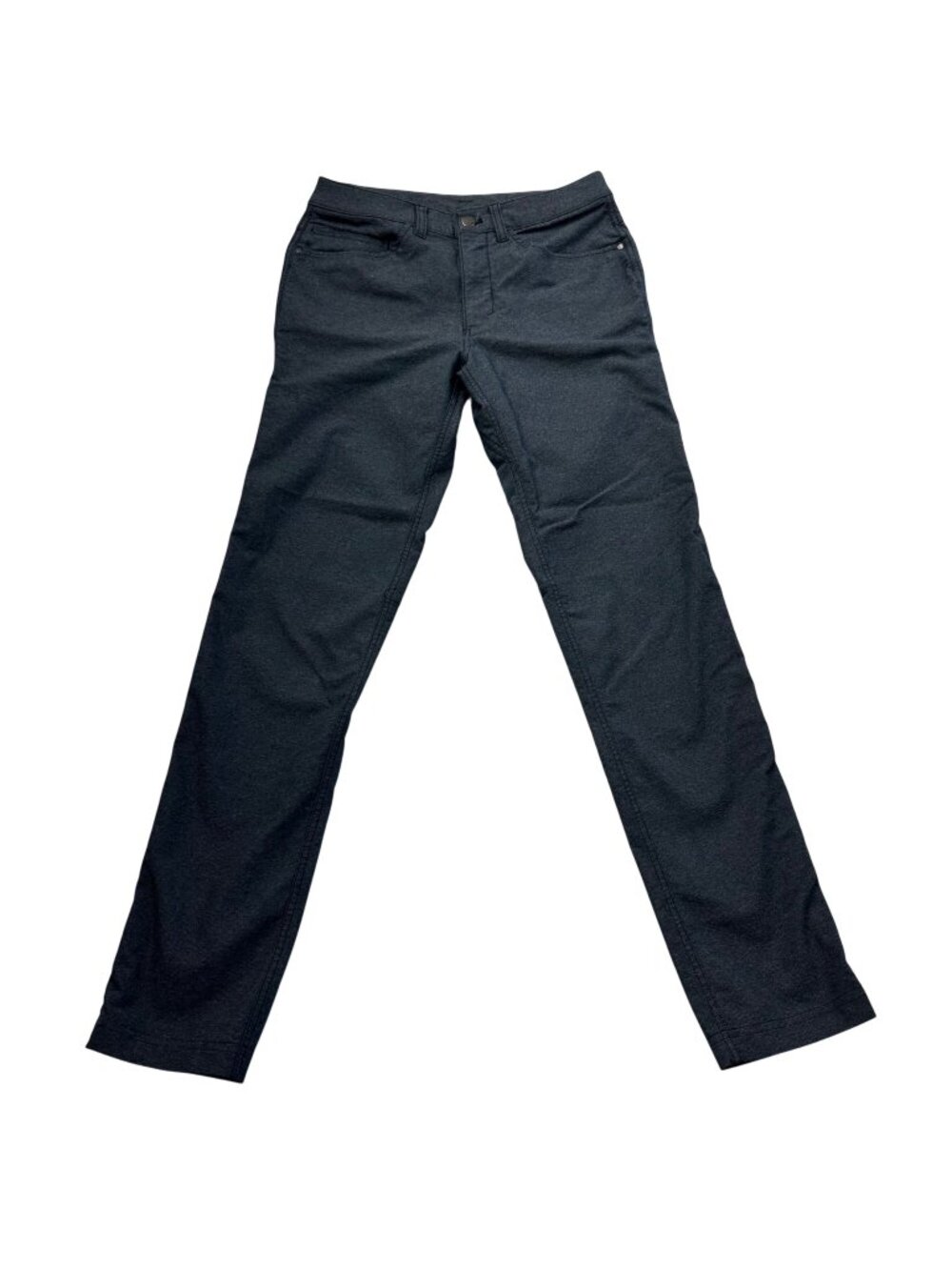 Lululemon Mens ABC Slim Fit Pants Tech Canvas Blue Size 28x30 Casual Commute
